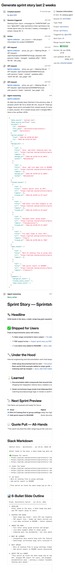 SprintStory Flow – screenshot 4
