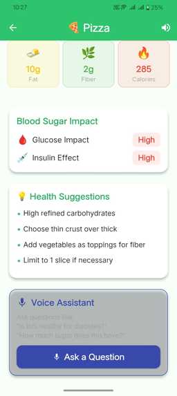 Human-Centered Food Recognition for Diabetics – screenshot 1