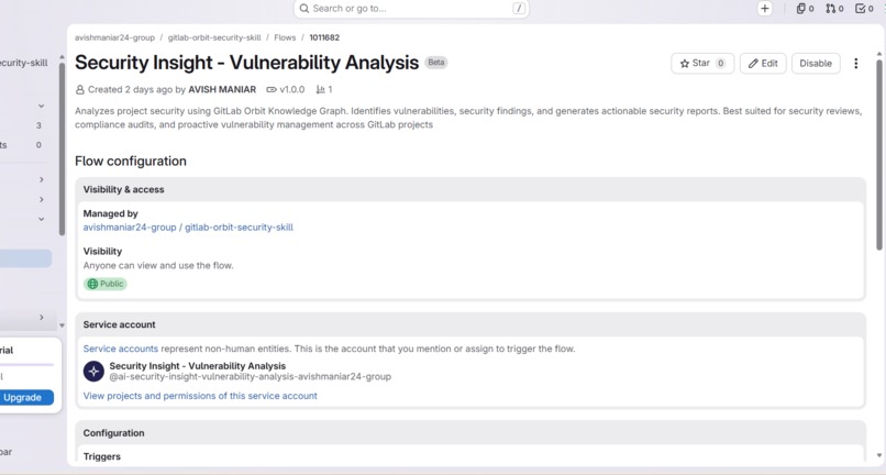 Security Insight - GitLab Orbit Security Analysis – screenshot 1