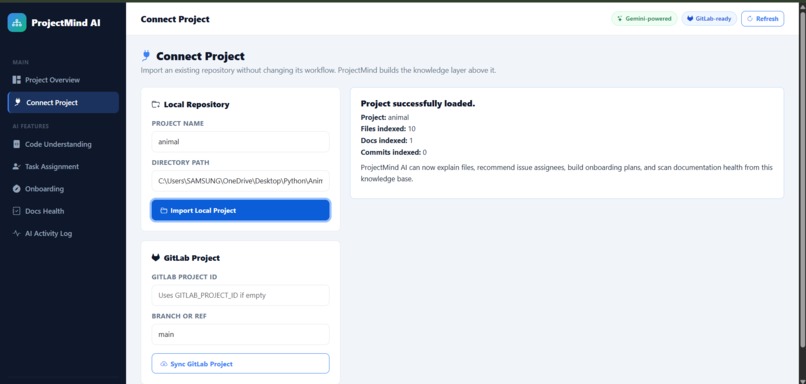 AI powered work assigner and documentation – screenshot 1