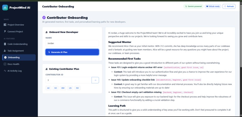 AI powered work assigner and documentation – screenshot 6