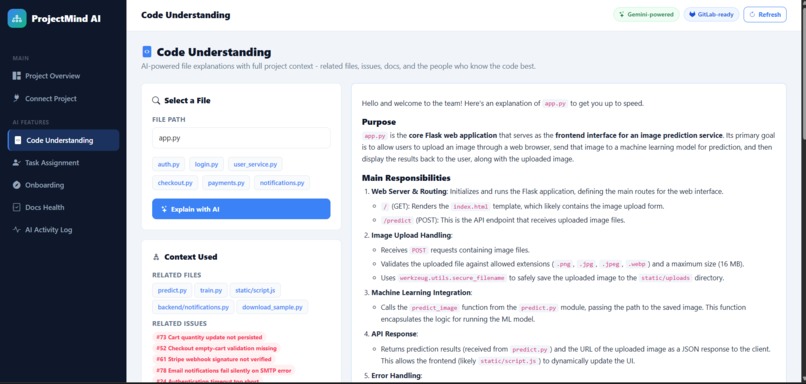 AI powered work assigner and documentation – screenshot 7