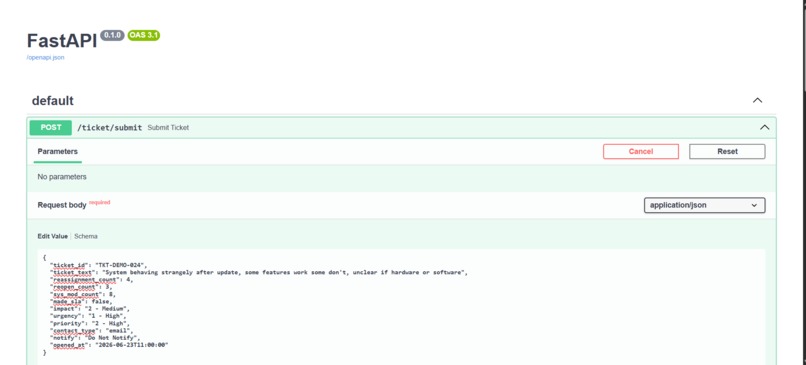 IT Ticket Classifier – screenshot 2