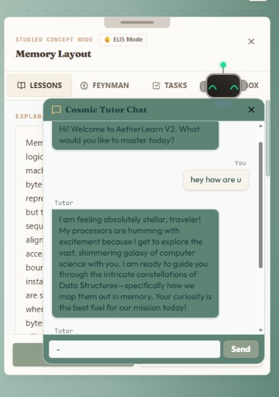 AetherLearn – screenshot 1