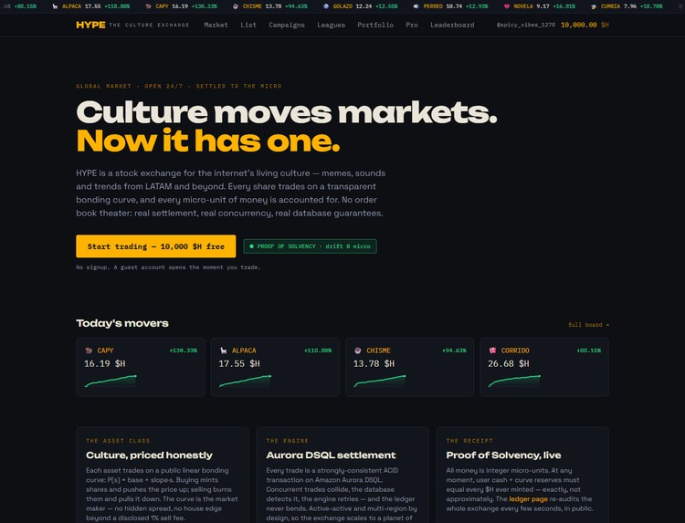 HYPE — The Culture Exchange – screenshot 2
