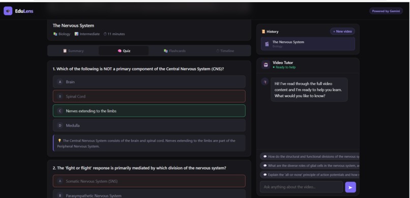 edulens: tern any video into an ineractive lesson – screenshot 2