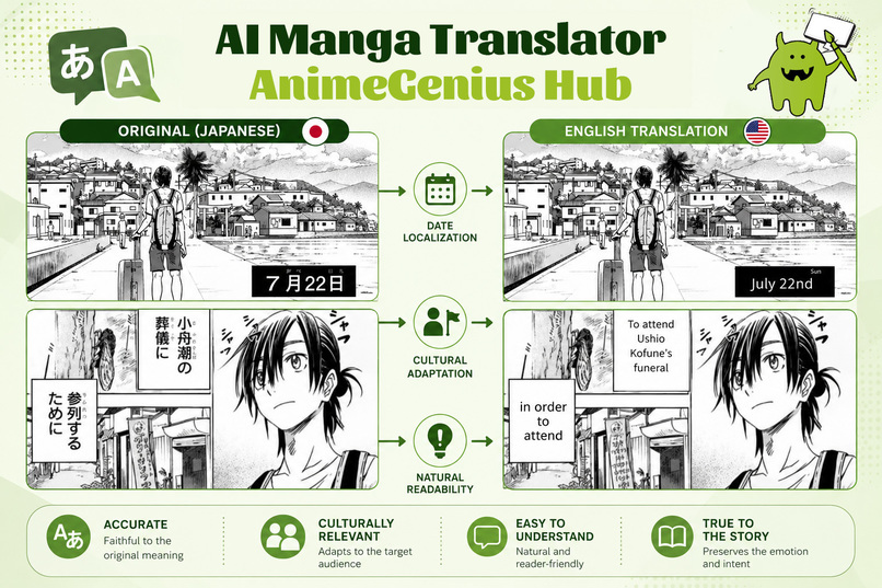AI Manga Translator — AnimeGenius Hub – screenshot 1