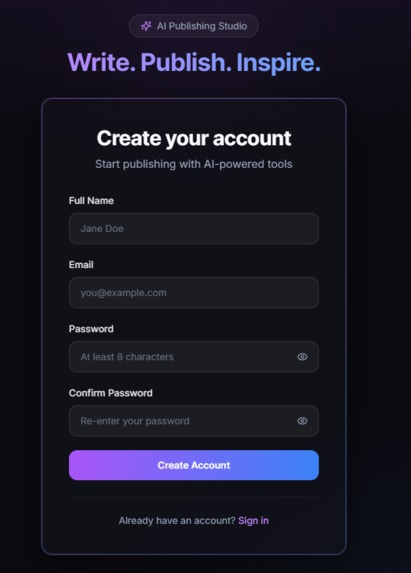 AI-Publisher – screenshot 3