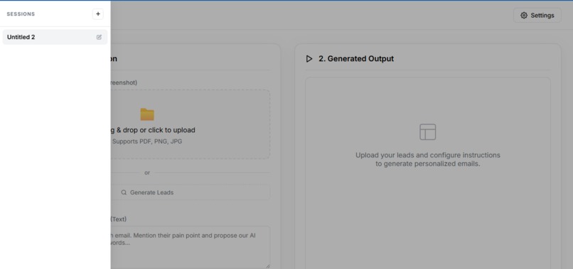 AI Lead scraper – screenshot 3