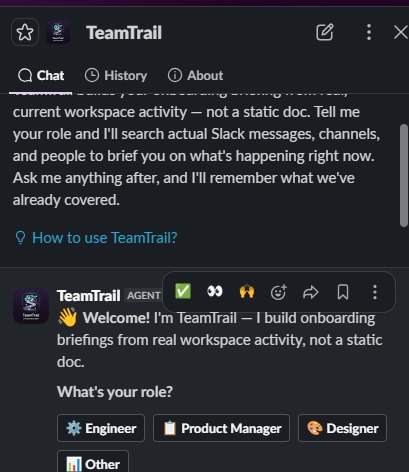 TeamTrail – screenshot 2