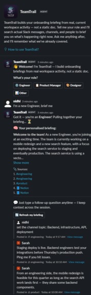 TeamTrail – screenshot 3