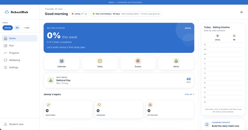 SchoolHub – screenshot 2