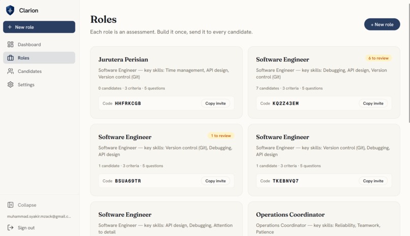 Clarion.fyi – screenshot 3