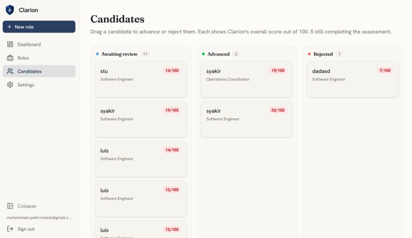 Clarion.fyi – screenshot 4