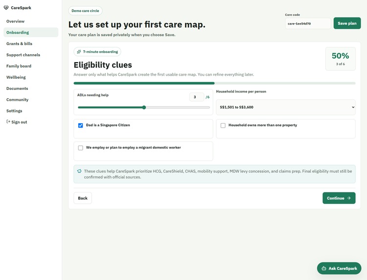CareSpark – screenshot 5
