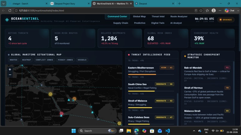 OceanSentinel – screenshot 1