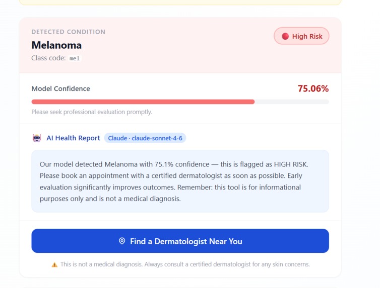 SkinScan AI – screenshot 2