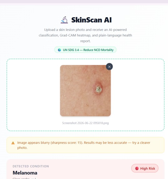 SkinScan AI – screenshot 7