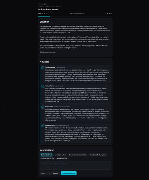 Incidentgym – screenshot 9