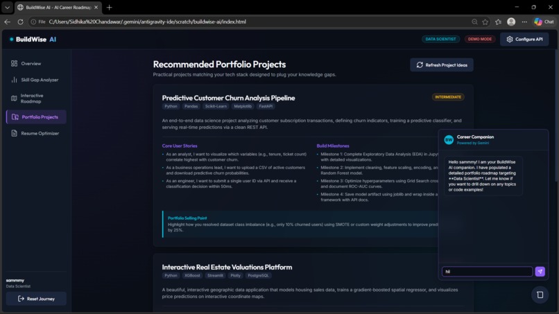 BuildWise AI – screenshot 2