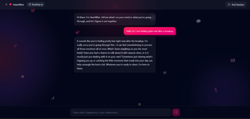 HeartWise – screenshot 2