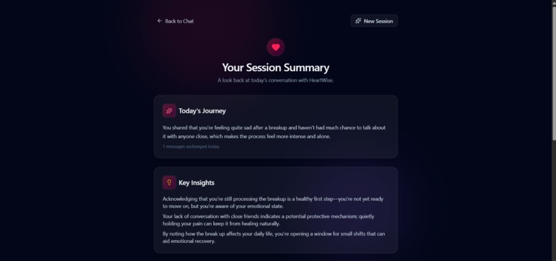 HeartWise – screenshot 3