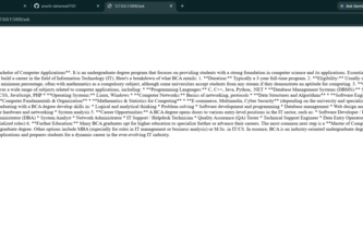 AI college query bot
