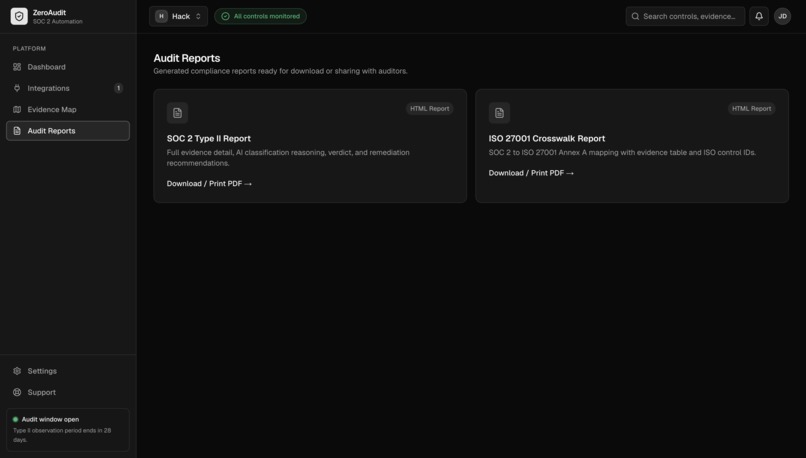 ZeroAudit – screenshot 9