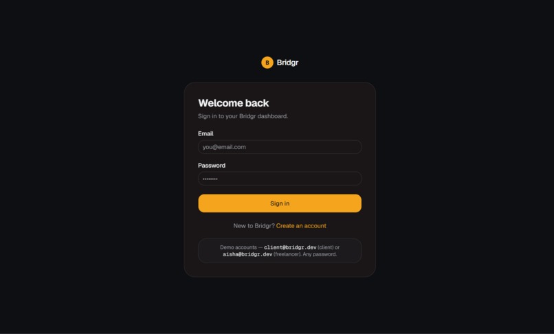 Bridgr – screenshot 2