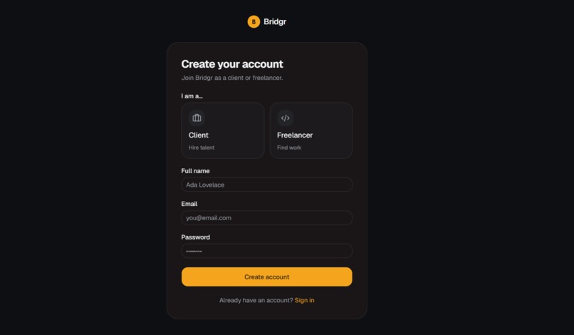 Bridgr – screenshot 3