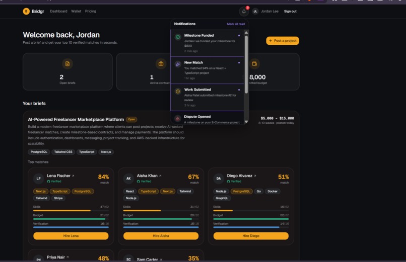 Bridgr – screenshot 5