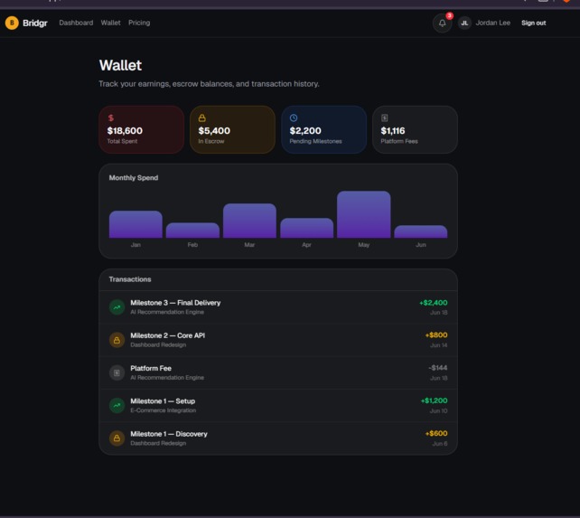 Bridgr – screenshot 6