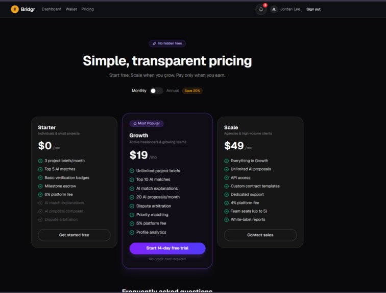 Bridgr – screenshot 7