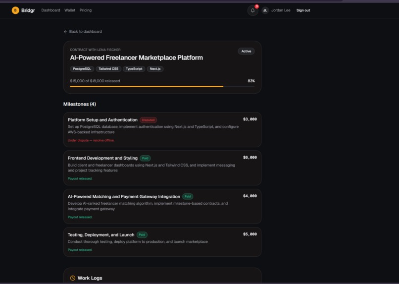 Bridgr – screenshot 8