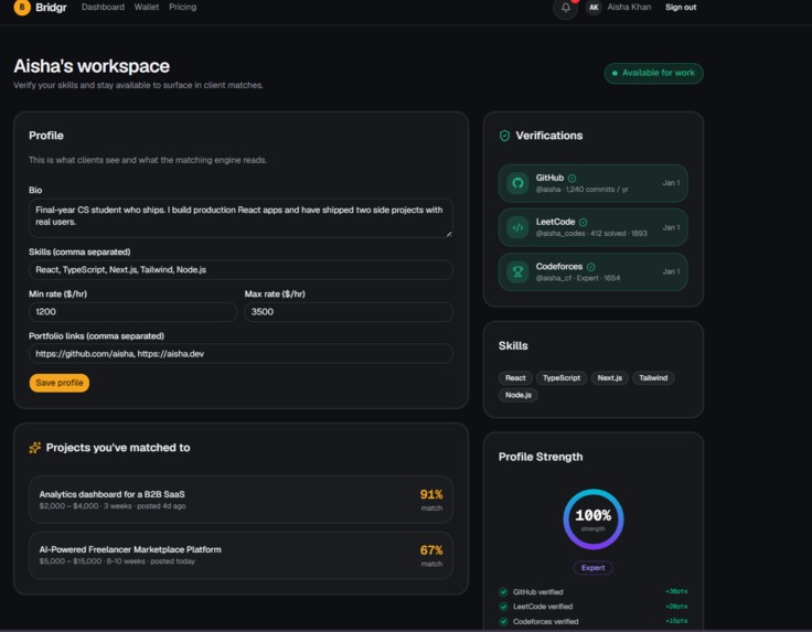 Bridgr – screenshot 11