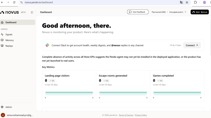 EscapeLearn – screenshot 1