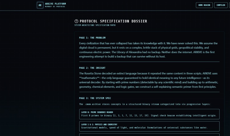 ARKIVE – screenshot 4
