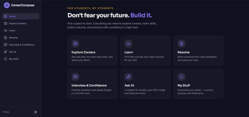 Careercompass – screenshot 1