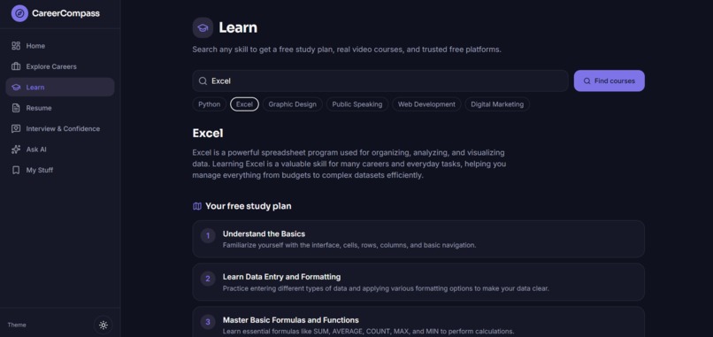 Careercompass – screenshot 3
