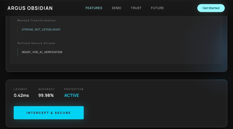 ARGUS OBSIDIAN: The Privacy Layer for AI – screenshot 5
