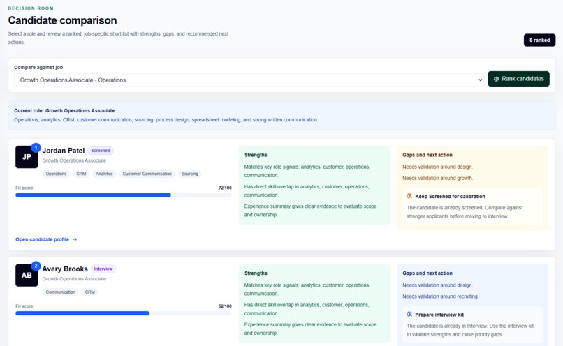 RecruitIQ – screenshot 6