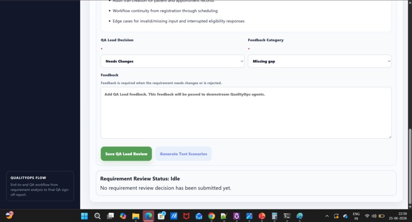 QualityOps QA Console – screenshot 7