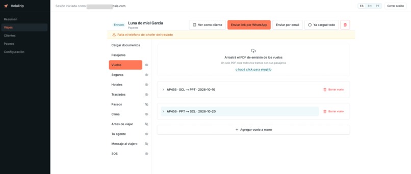 HolaTrip – screenshot 5