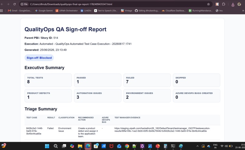 QualityOps QA Console – screenshot 15