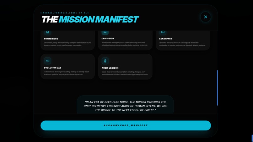 Meta-Cognitive SignBridge  – screenshot 1