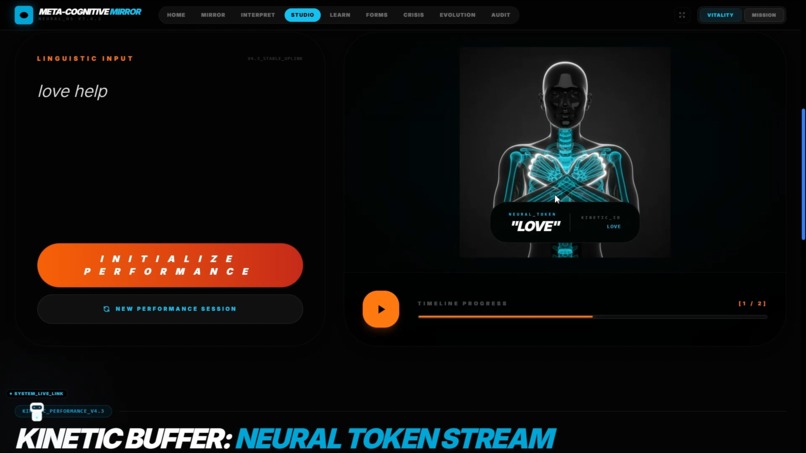 Meta-Cognitive SignBridge  – screenshot 8
