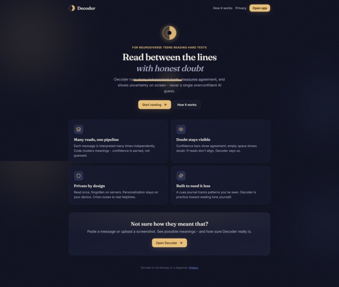 Decoder – screenshot 4