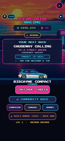 Ocean Drive Racing - Game – screenshot 11