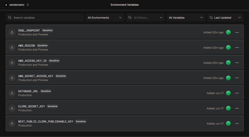 VersionZero – screenshot 4