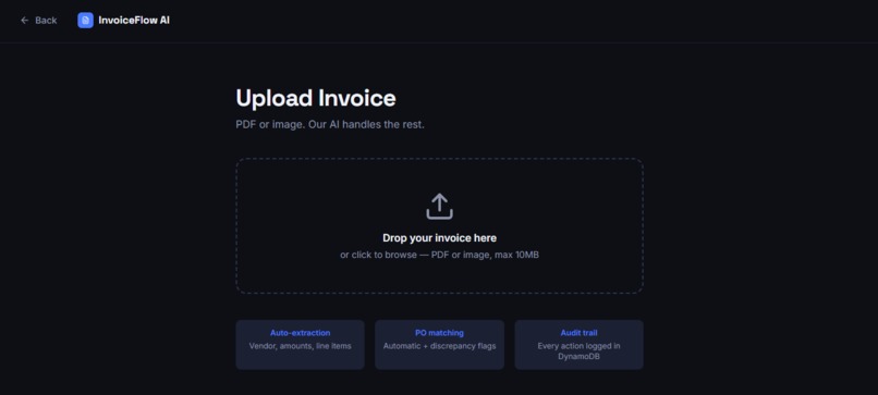 InvoiceFlow AI  – screenshot 4